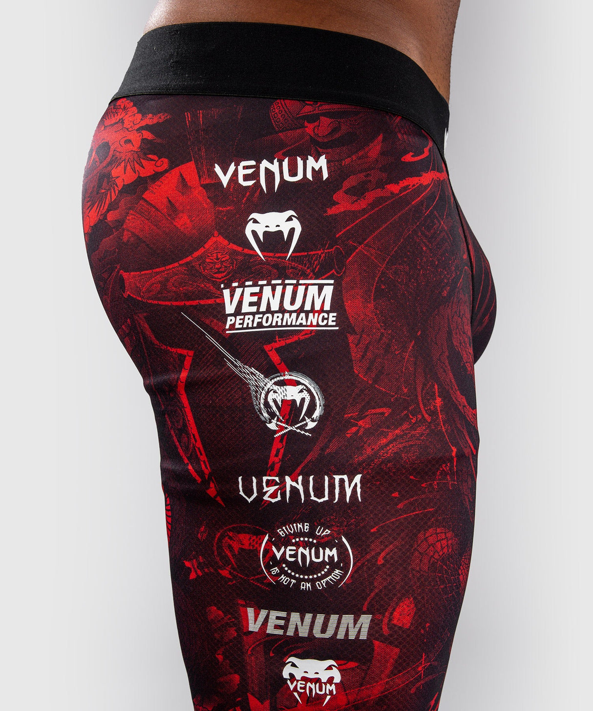 Venum Compressiebroek 20th Anniversary - Zwart/Rood