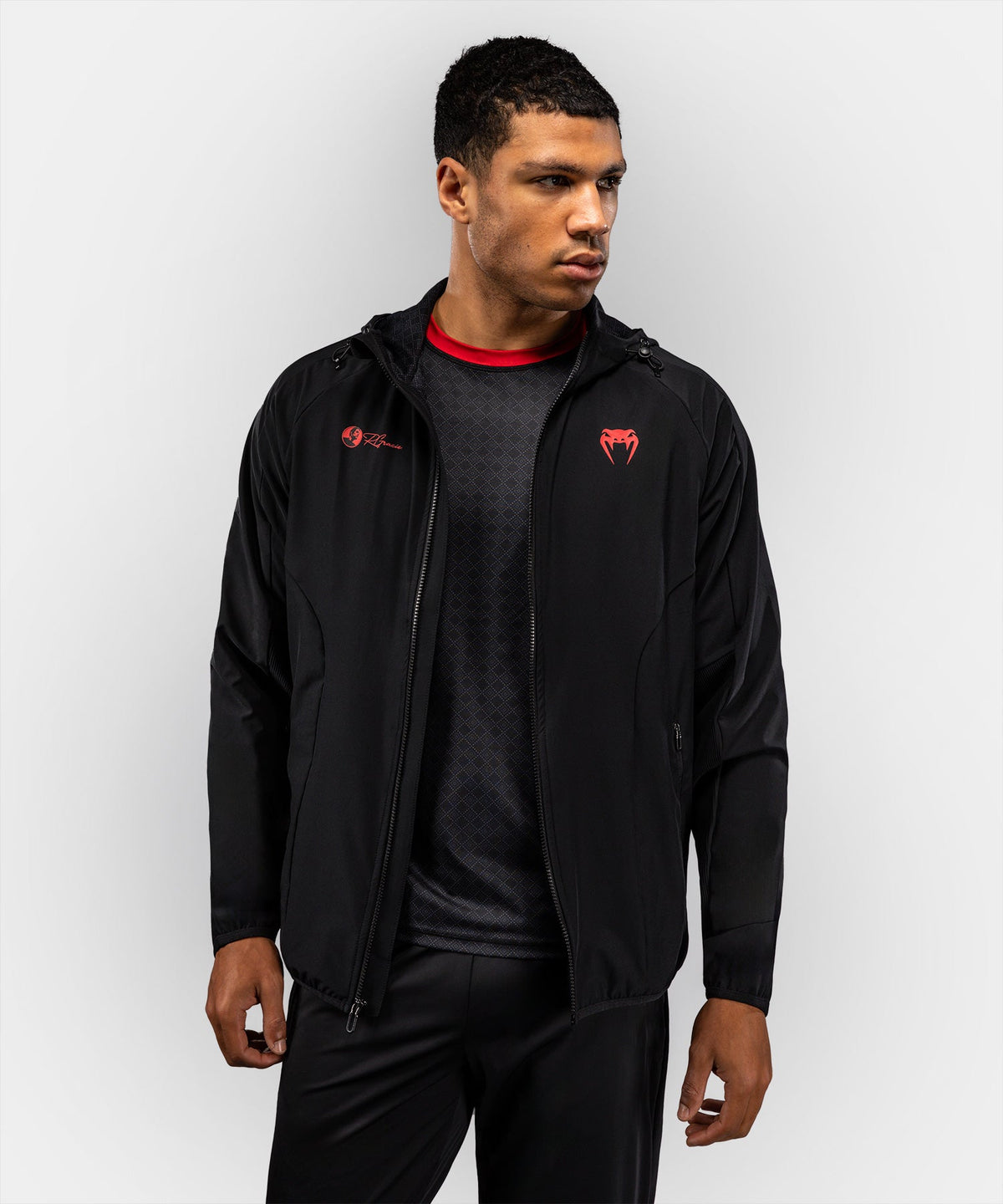 Venum x Roger Gracie Jas Signature - Zwart/Rood