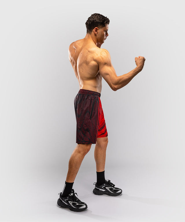 Venum Trainingsshorts Galactic 3.0 - Rood/Zilver