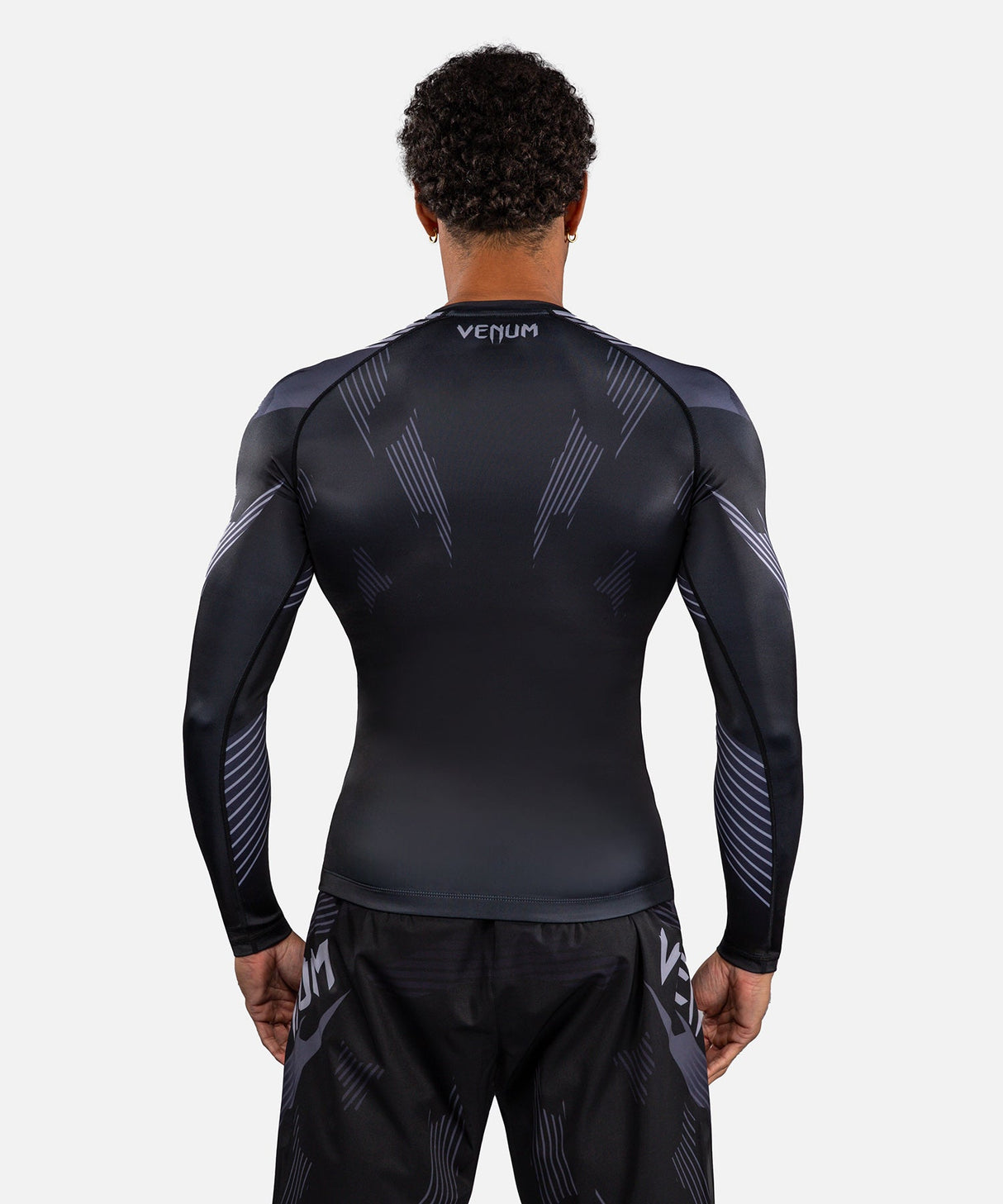 Venum Rashguard No-Gi 6.0 - Zwart/Grijs