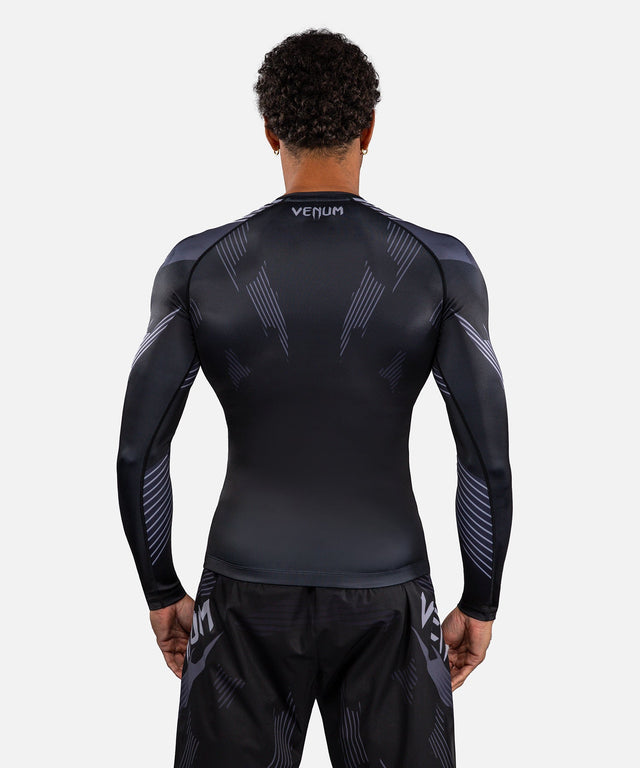 Rashguard Venum No-Gi 6.0 Manches longues – Noir/Gris