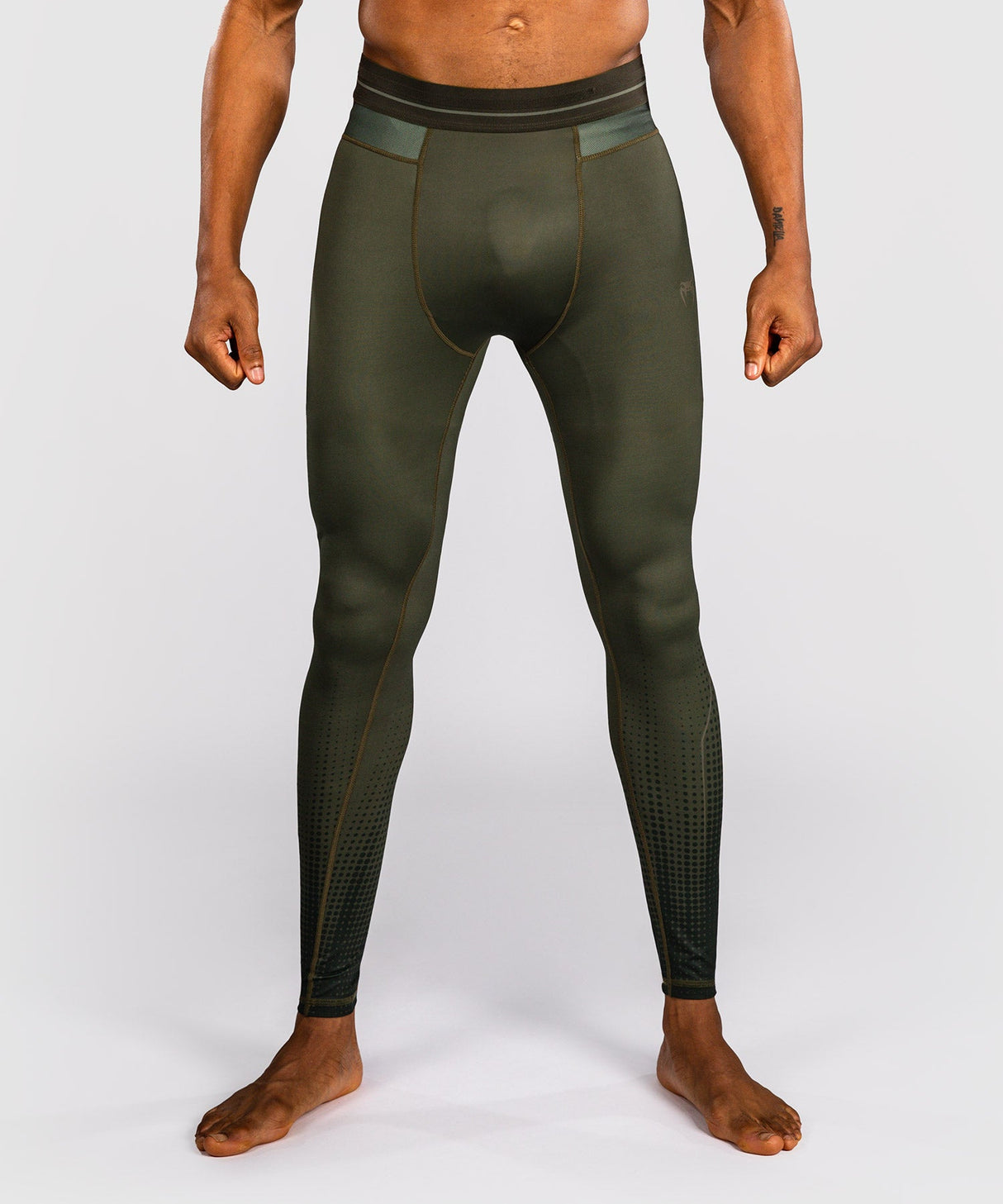 Venum Compressiebroek Stealth - Kaki/Legergroen