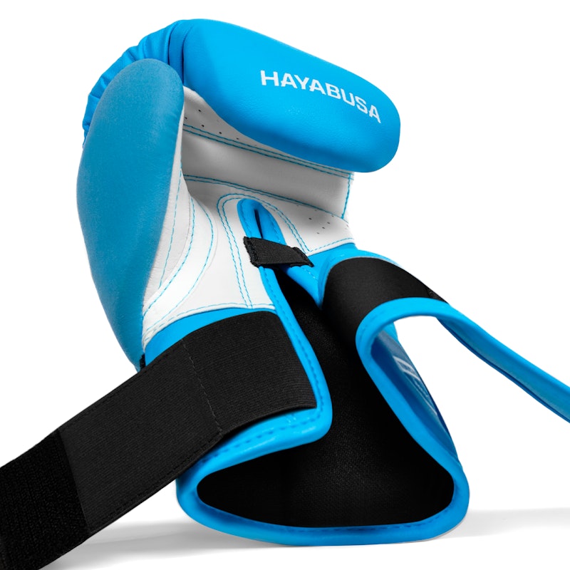 Hayabusa Bokshandschoenen T3 Kids - Neon Blauw