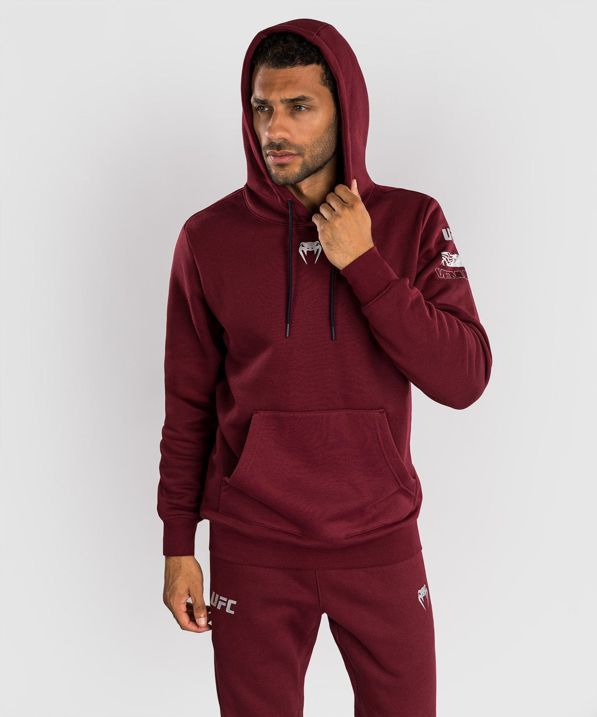 Venum UFC Hoodie Zenith - Bourgondisch rood