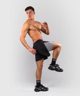 Venum Trainingsshort Lazer - Zwart/Grijs