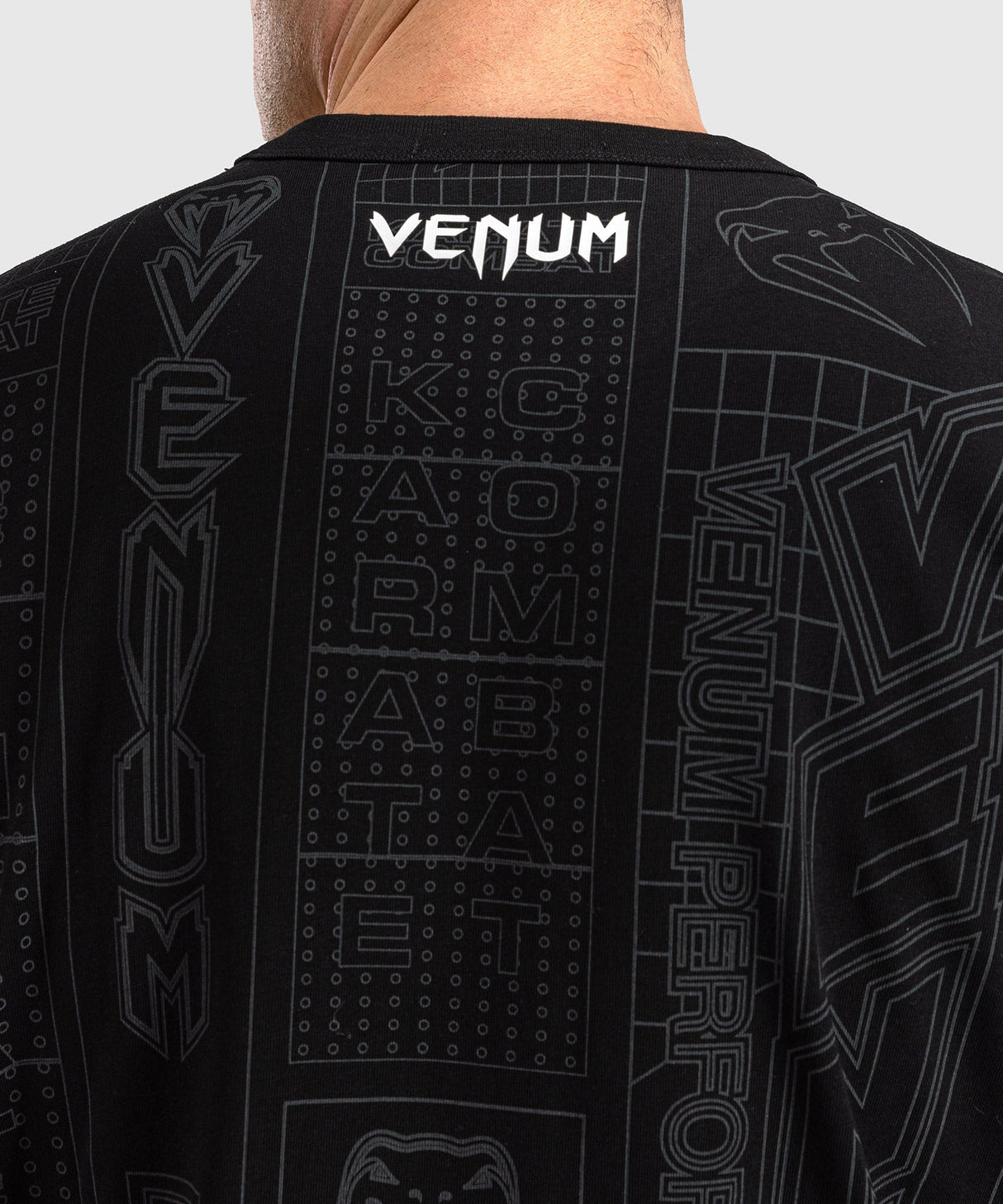 Venum T-Shirt Karate Combat - Zwart/Grijs