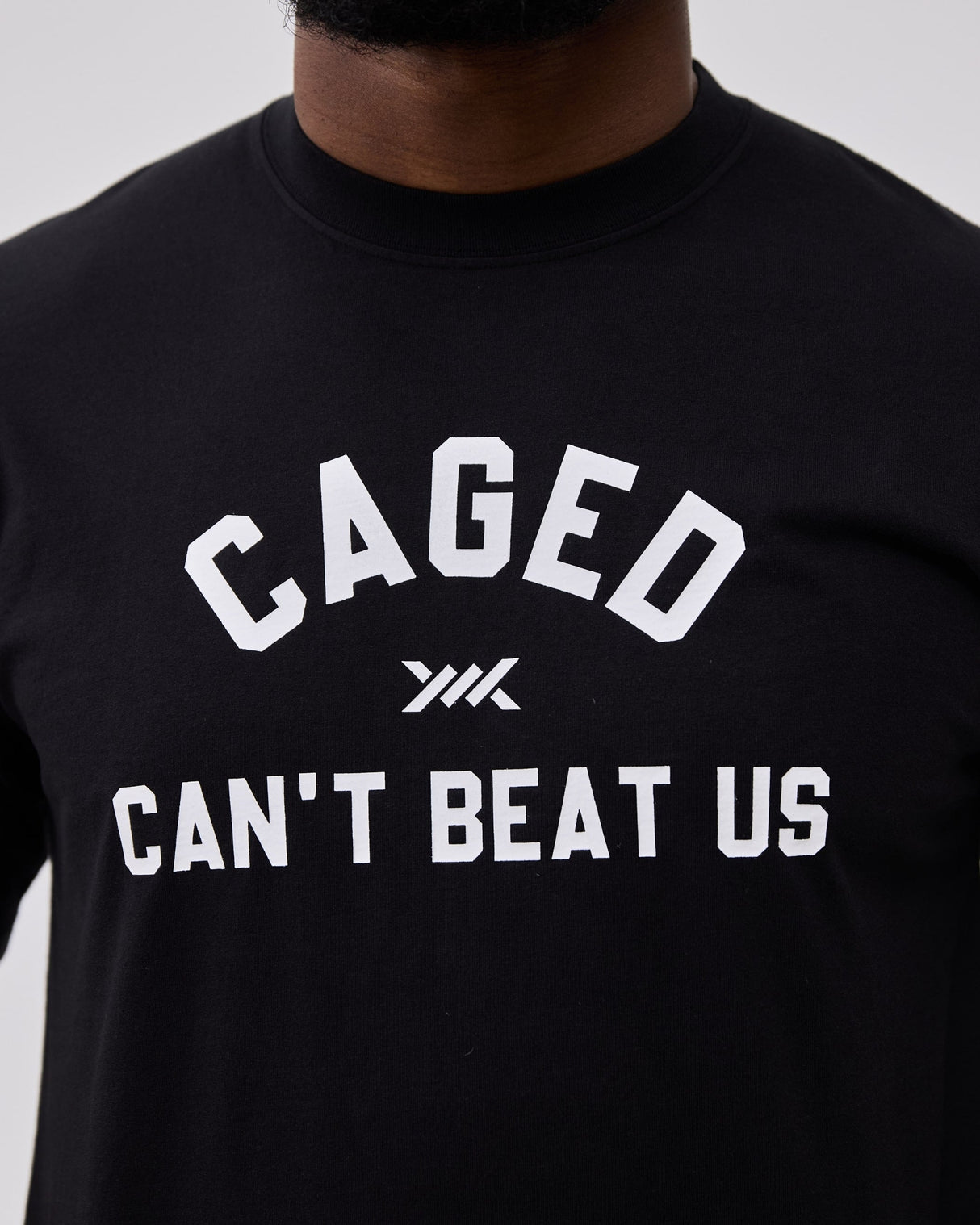 Caged Club T-shirt - Zwart