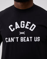 Caged Club T-shirt - Zwart
