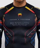 Venum Rashguard TEKKEN 8 Yoshimitsu - Zwart/Oranje - foto 5