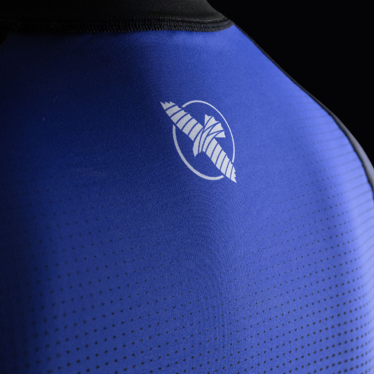 Hayabusa Rashguard Pro Ranked Korte Mouwen Dames - Blauw