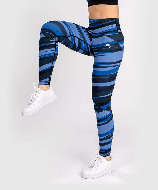 Leggings Venum Abyss – Preto/Azul