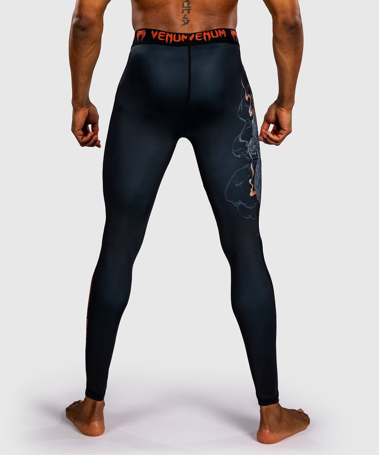 Venum Compressiebroek Thunder Dragon - Zwart/Grijs/Koper