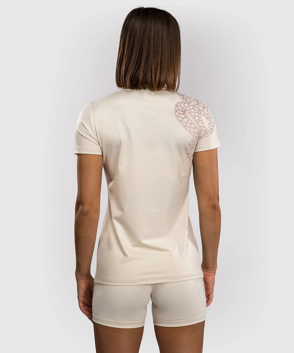 Venum Dames Dry Tech T-Shirt Serpenti - Ivory