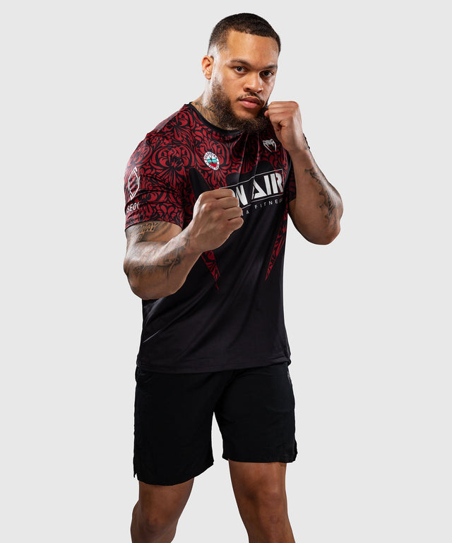 Venum T-Shirt Bulgarian Top Team - Zwart/Rood