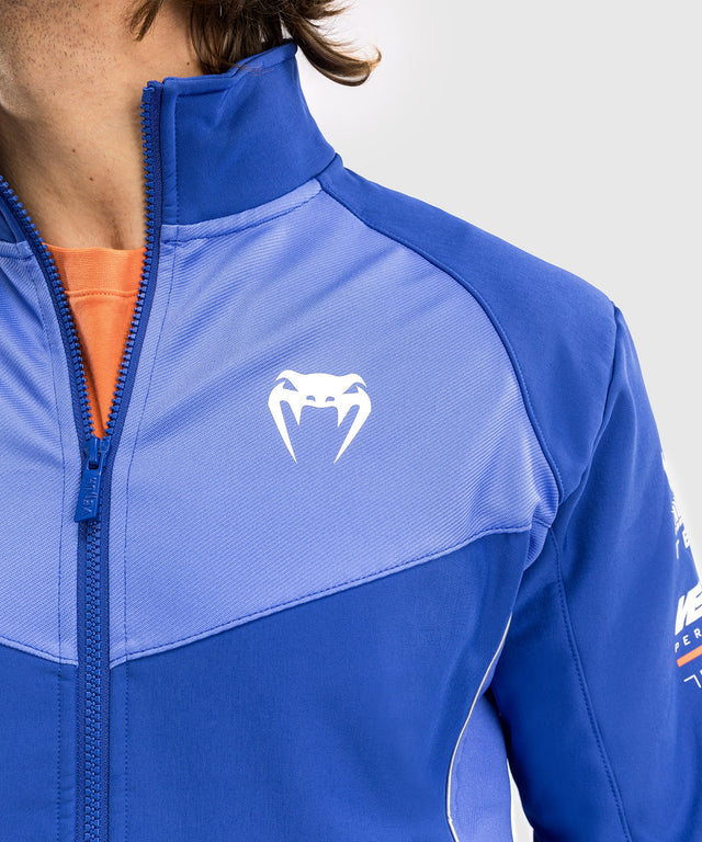 Kurtka Venum Motorsport Softshell – Królewski Niebieski