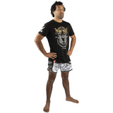 8 WEAPONS T-Shirt Sak Yant Tigers - Zwart