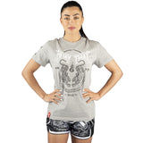 8 WEAPONS T-Shirt Sak Yant Tigers - Grijs