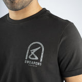 8 WEAPONS T-Shirt Tombstone - Zwart