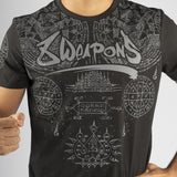 8 Weapons T-Shirt Yantra - Zwart