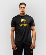 Venum T-Shirt Classic Dry Tech - Zwart/Goud