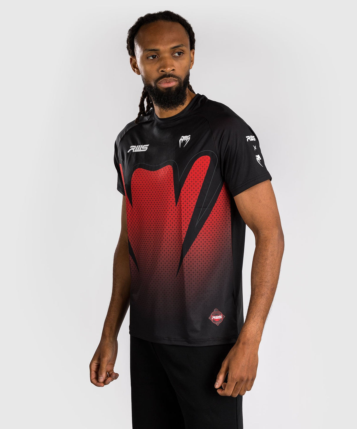 Venum x RWS 2.0 Dry-Tech T-Shirt - Zwart/Rood