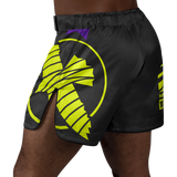Hayabusa MMA Shorts Icon - Zwart/Neon