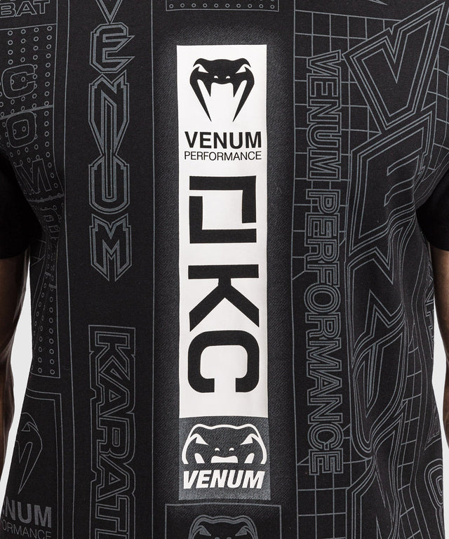 Camiseta Venum Karate Combat – Negro/Gris