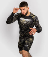 Venum Rashguard Lange Mouwen Invader - Zwart/Zand