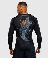 Venum Rashguard Thunder Dragon - Zwart/Grijs/Koper