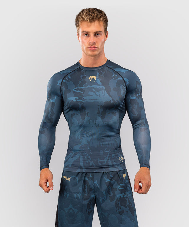 Venum Rashguard Jujutsu Kaisen Fushiguro Lange Mouwen - Blauw