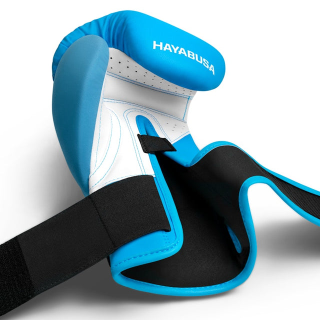 Hayabusa T3 Neon Boxing Gloves - Blue