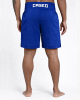 Caged Boksbroek Classic - Blauw