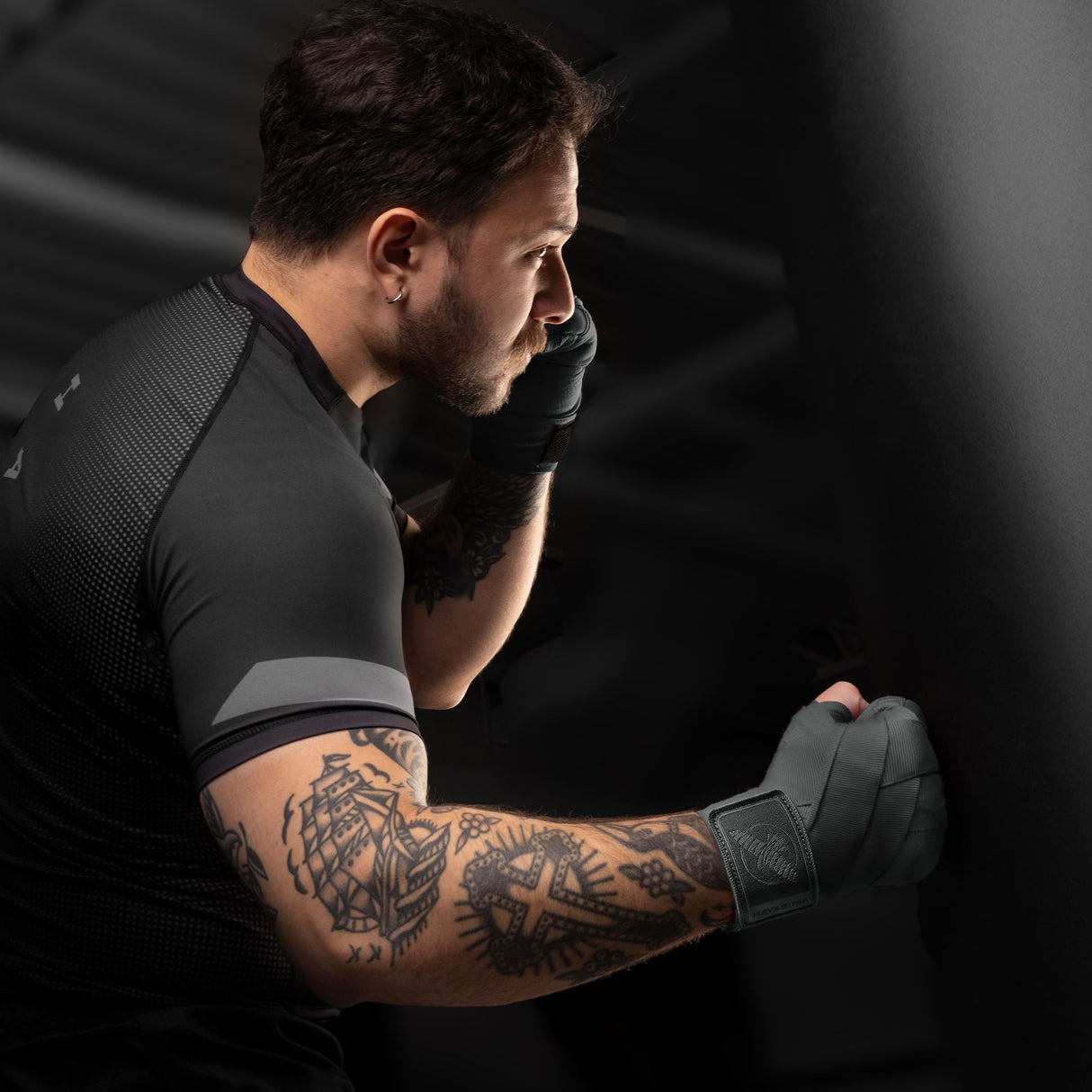 Hayabusa Handwraps Knuckle Guard - Grijs