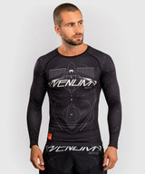 Venum Rashguard Lange Mouwen Eclipse - Zwart