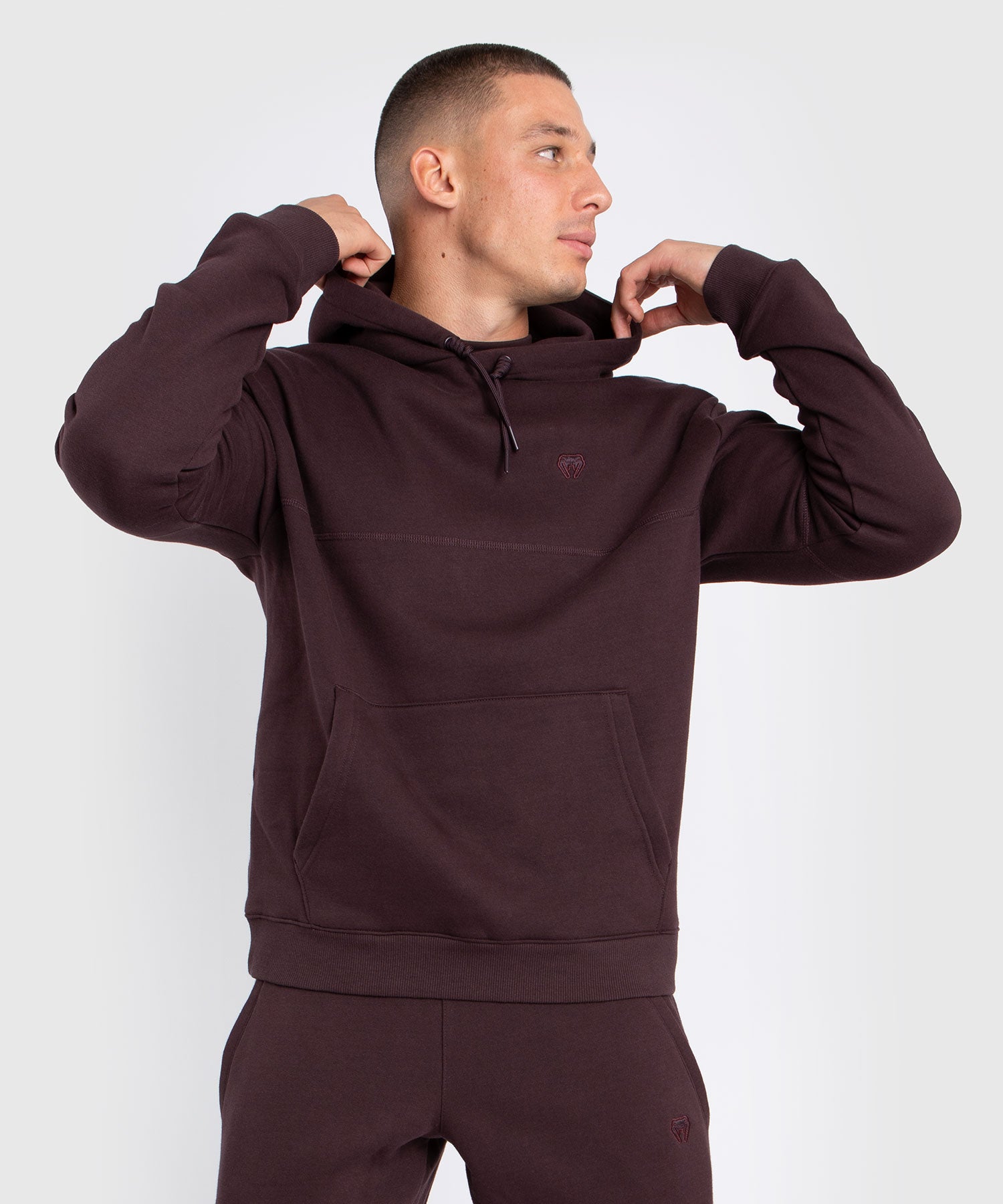 Venum Hoodie Silent Power - Donkerbruin