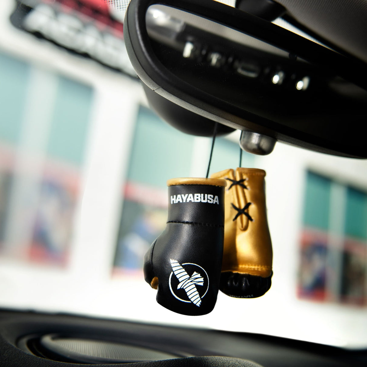 Hayabusa Bokshandschoenen Mini - Zwart/Goud