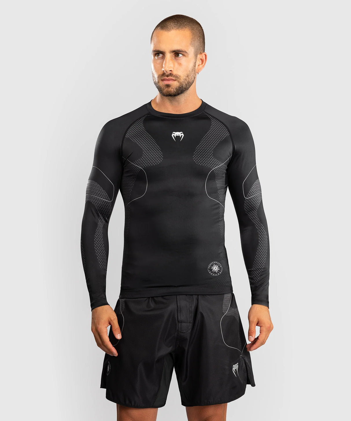 Venum Rashguard Lange Mouwen Nexus - Zwart