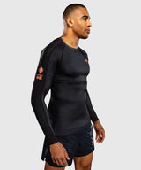 Venum Rashguard Thunder Dragon - Zwart/Grijs/Koper