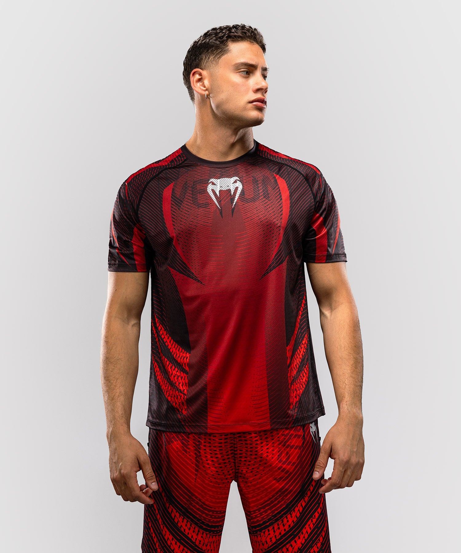 Venum T-Shirt Galactic 3.0 - Rood/Zilver