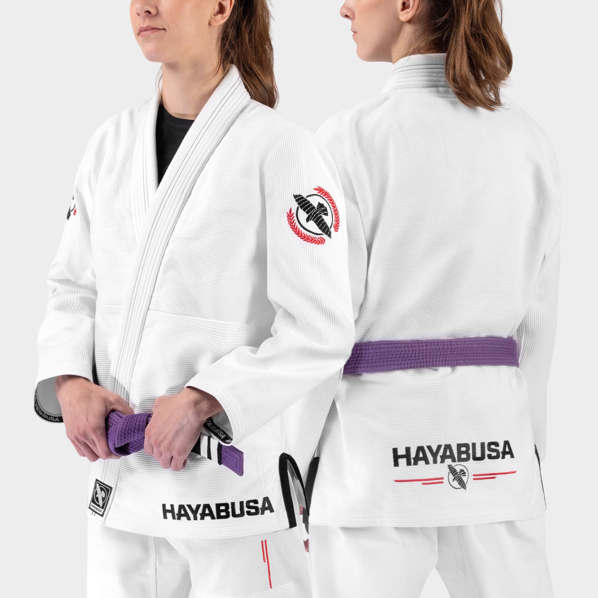 Hayabusa BJJ Gi Jas Valor Lightweight Dames - Wit