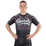 8 WEAPONS Functioneel T-Shirt Naga Yant - Zwart/Rood