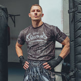 8 WEAPONS T-Shirt Functional - Zwart/Grijs