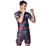 8 WEAPONS MMA Shorts Samurai 2.0 - Zwart/Rood