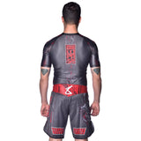 8 WEAPONS MMA Shorts Samurai 2.0 - Zwart/Rood