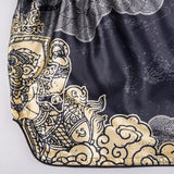 8 WEAPONS Muay Thai Shorts Hanuman - Zwart/Goud