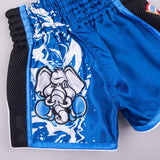 8 WEAPONS Muay Thai Shorts Jipe - Blauw