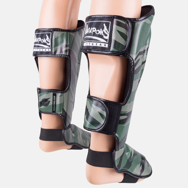 Protège-tibias 8 WEAPONS Unlimited 2.0 – Woodland Camo
