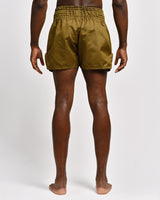 Caged Muay Thai Shorts Classic - Kaki Groen/Zwart