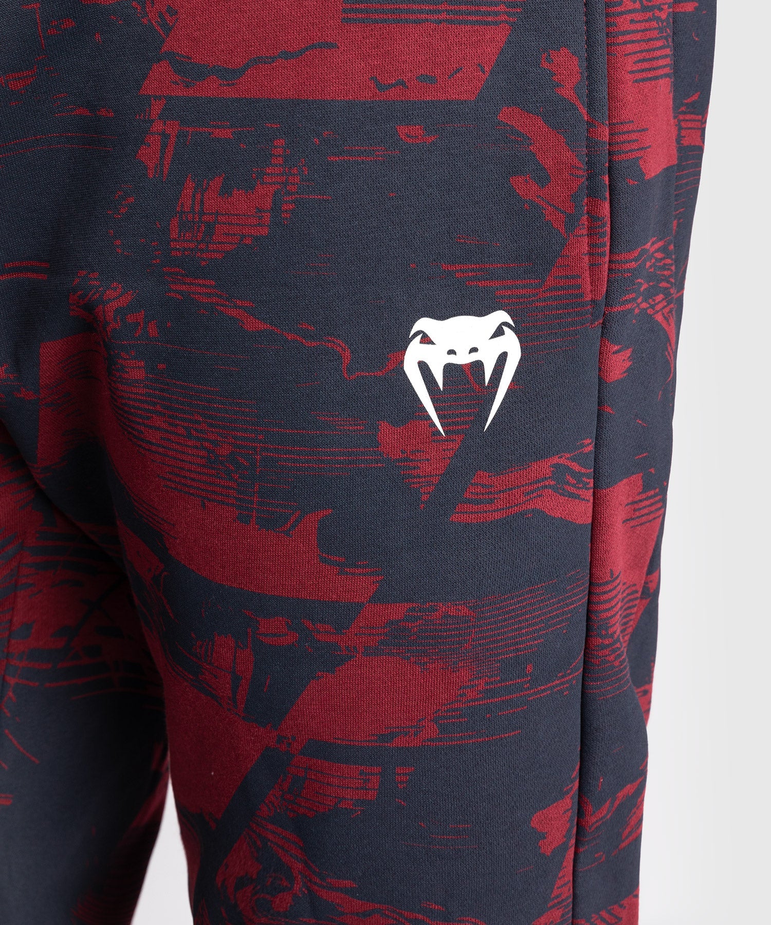 Pantaloni da allenamento Venum UFC Zenith – Blu navy/Bordeaux/Argento