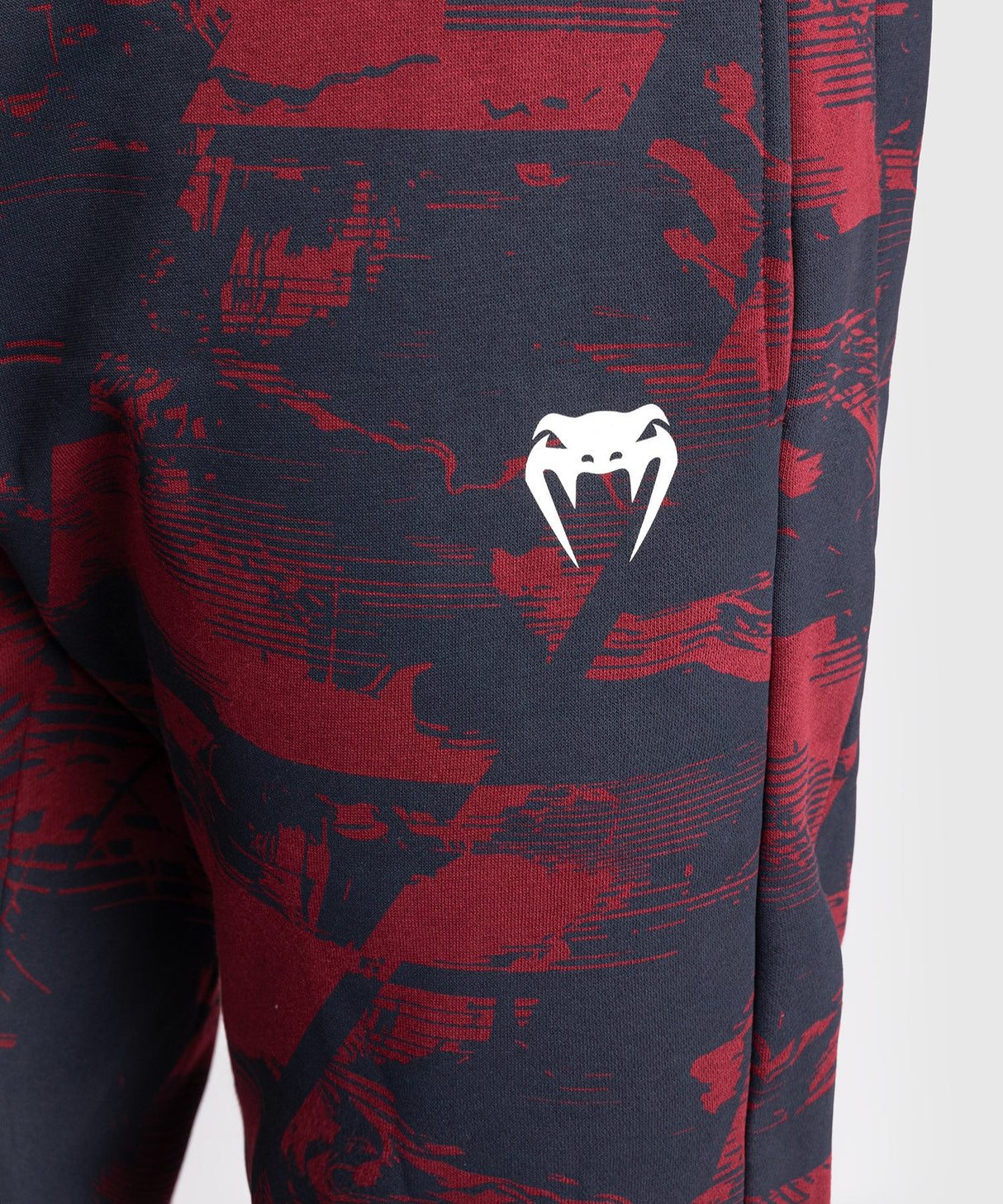 Venum UFC Trainingsbroek Zenith - Marineblauw/Bordeauxrood/Zilver